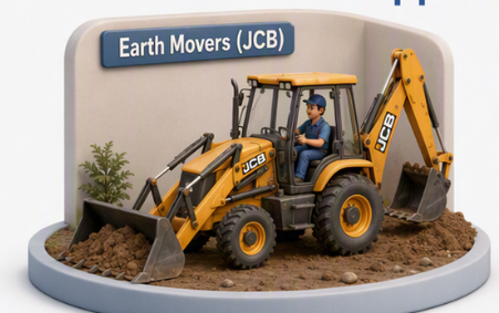 earth movers (jcb)