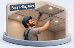 false ceiling work