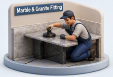 marble & granite fitting