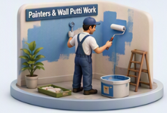 painters & wall putti work
