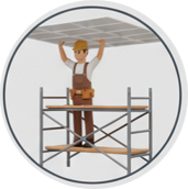 false ceiling work